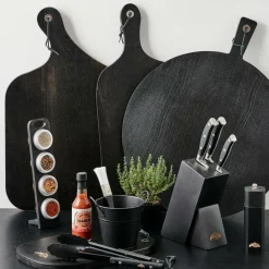 SMOKE Bloco Para Facas Preto