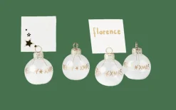 SNOW Suporte Cartão Nome Conjunto De 4 Transparente