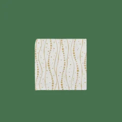 STARS Guardanapos Conjunto De 20 Dourado