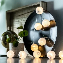 STRUNG Grinalda Iluminada 10 Leds Branco