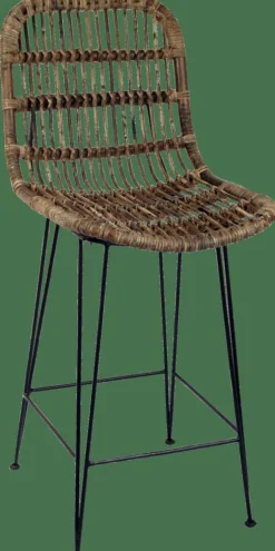 SUMATRA Banco De Bar Preto, Natural