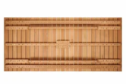 TEAK LUXE Espreguiçadeira Natural