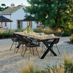 TEAK LUXE Espreguiçadeira Natural