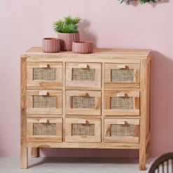 TECK Armário De Farmacêutico Natural