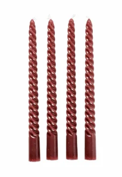 TWIST Velas Viradas Conjunto De 4 Verde