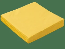 UNI Guardanapos Conjunto De 20 Ocre