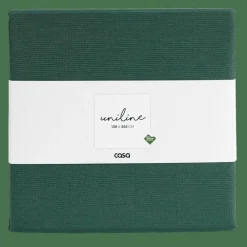 UNILINE Toalha De Mesa Verde Escuro