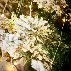 VELU Grinalda Iluminada 240 Leds Branco