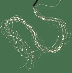 VELU Grinalda Iluminada 240 Leds Branco