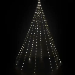 VELU Grinalda Iluminada 180 Leds Branco