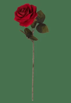 VELVET Flor Artificial Vermelho
