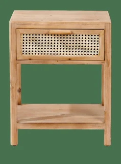 WEBSTER Mesa De Cabeceira Natural