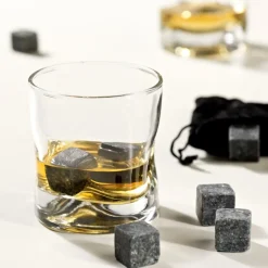 WHISKEY Pedras Para Gelar Conjunto De 9 Cinzento Escuro