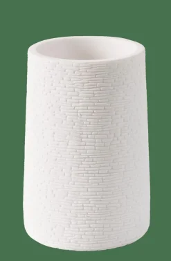 WHITE ELEGANCE Suporte Para Escova Dentes Branco