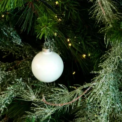 WHITE Ramo De Eucalipto Branco