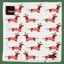 X-MAS DOG Guardapos Conjunto De 20 Multicolor