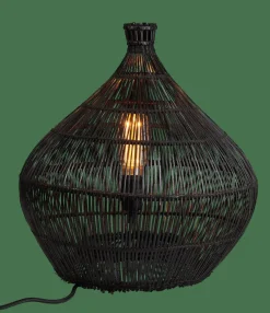 ZALOU Candeeiro De Mesa Preto